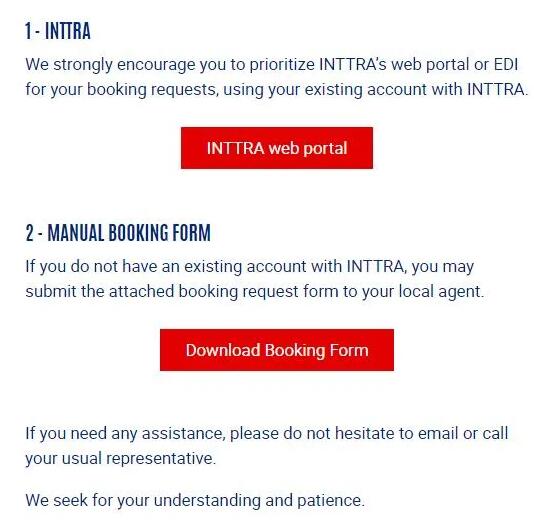 達飛集團針對網絡攻擊公布的臨時方案和流程解說