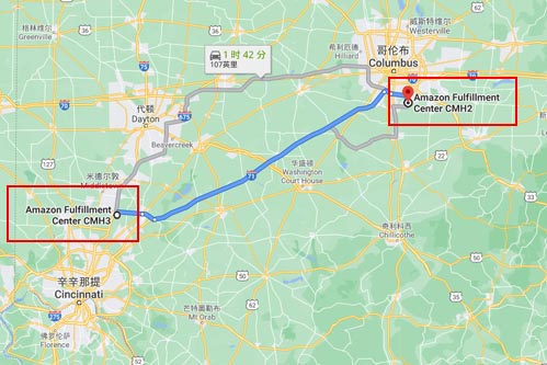 CMH2距離CMH3 1小時40分左右車程。