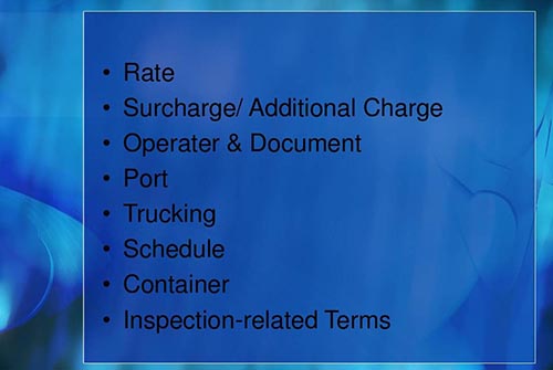 國際貨量術(shù)語英文及簡稱