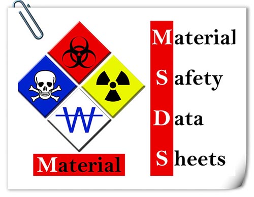 MSDS:Material Safety Data Sheets直譯是化學品安全說明書。