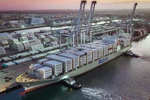 美森快船統一配送，其中正班船和加班船隨機配