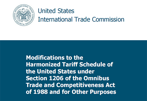 2022美國HTS編碼調整說明