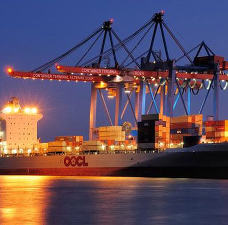 大件貨:機械、家具、模具等海運