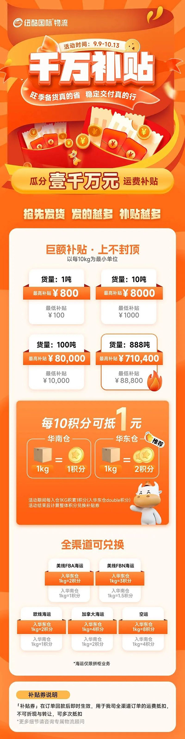 亞馬遜fba貨代真的??！千萬級運費補貼，旺季備貨真的省，紐酷國際物流穩定交付真的行！	