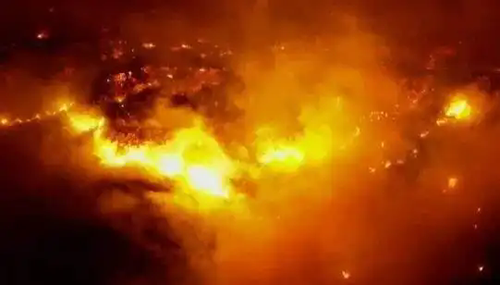 美國時間1月8日加州山火影響LBG8和LAX9倉庫因停電而關閉